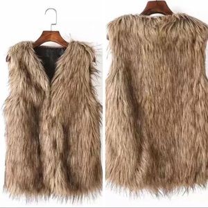 Faux Fur fluffy vest